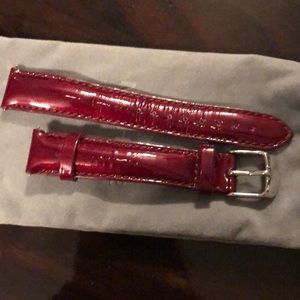 Michele 16mm leather band